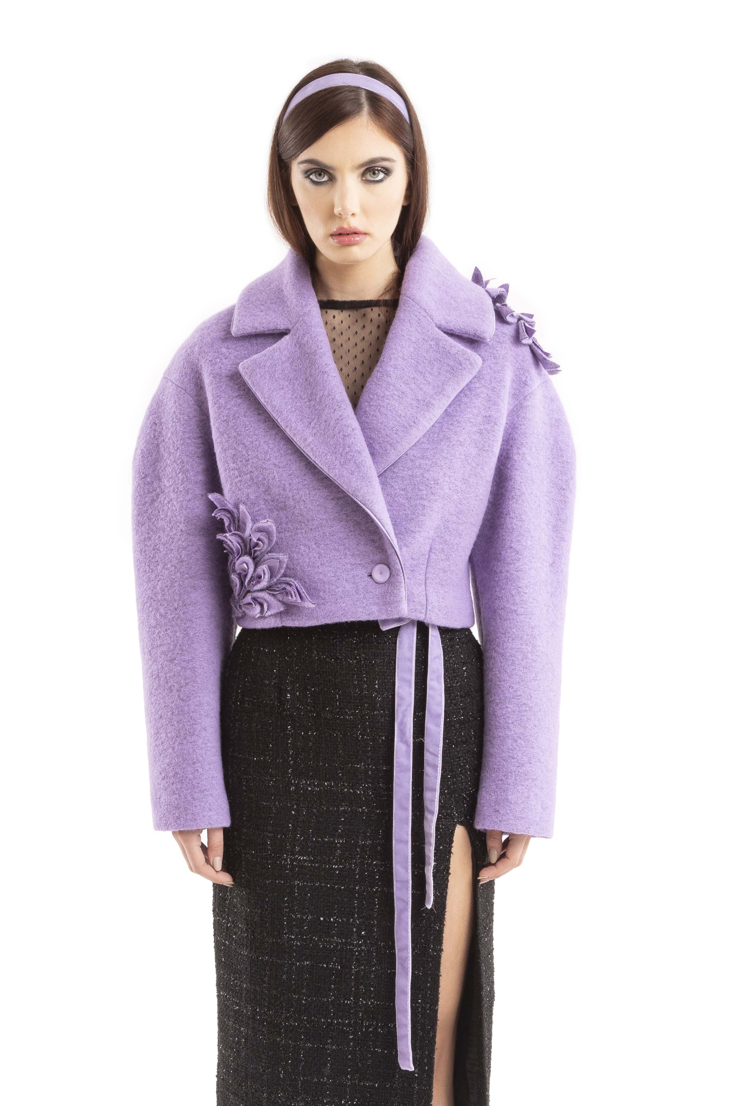 CAPPOTTO CROP IN LANA