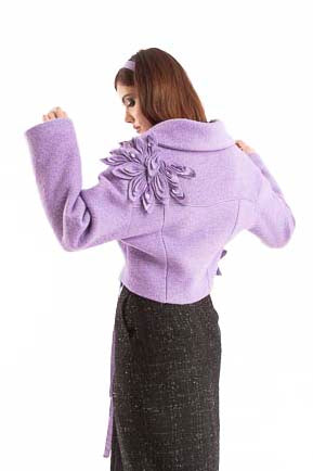 CAPPOTTO CROP IN LANA