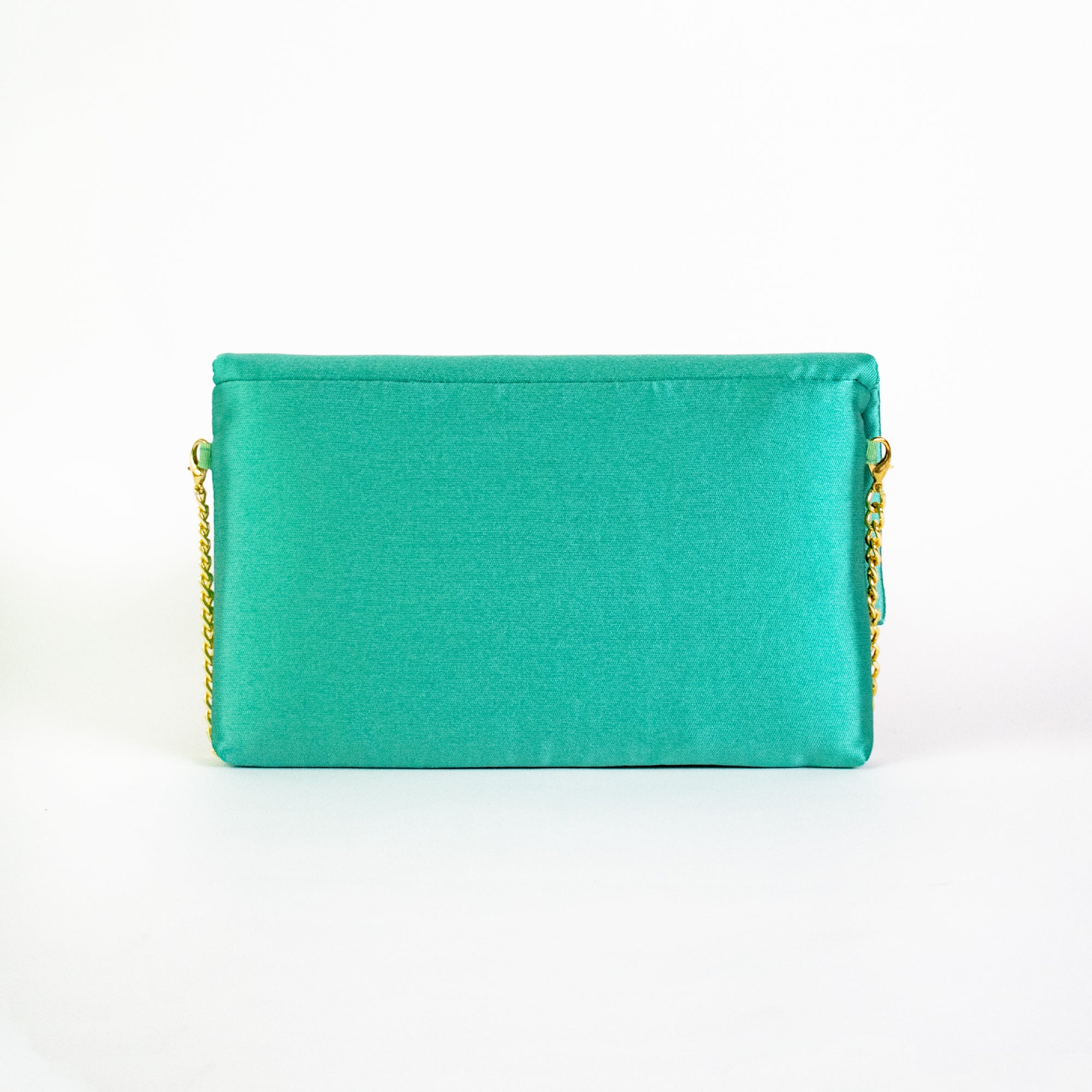 Pochette verde acqua