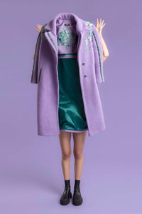CAPPOTTO LUNGO IN LANA COTTA